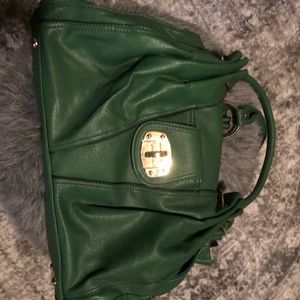 Brand new green pocketbook